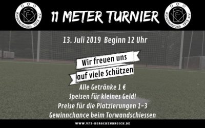 11 Meter Turnier 2019