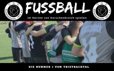 Wir suchen dich! Fussball beim VFB Korschenbroich spielen