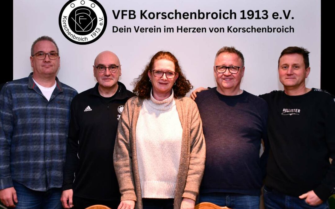 Mitgliederversammlung des VFB Korschenbroich 1913 e.V. – Ein Rückblick