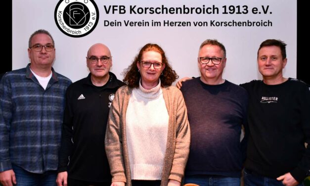 Mitgliederversammlung des VFB Korschenbroich 1913 e.V. – Ein Rückblick