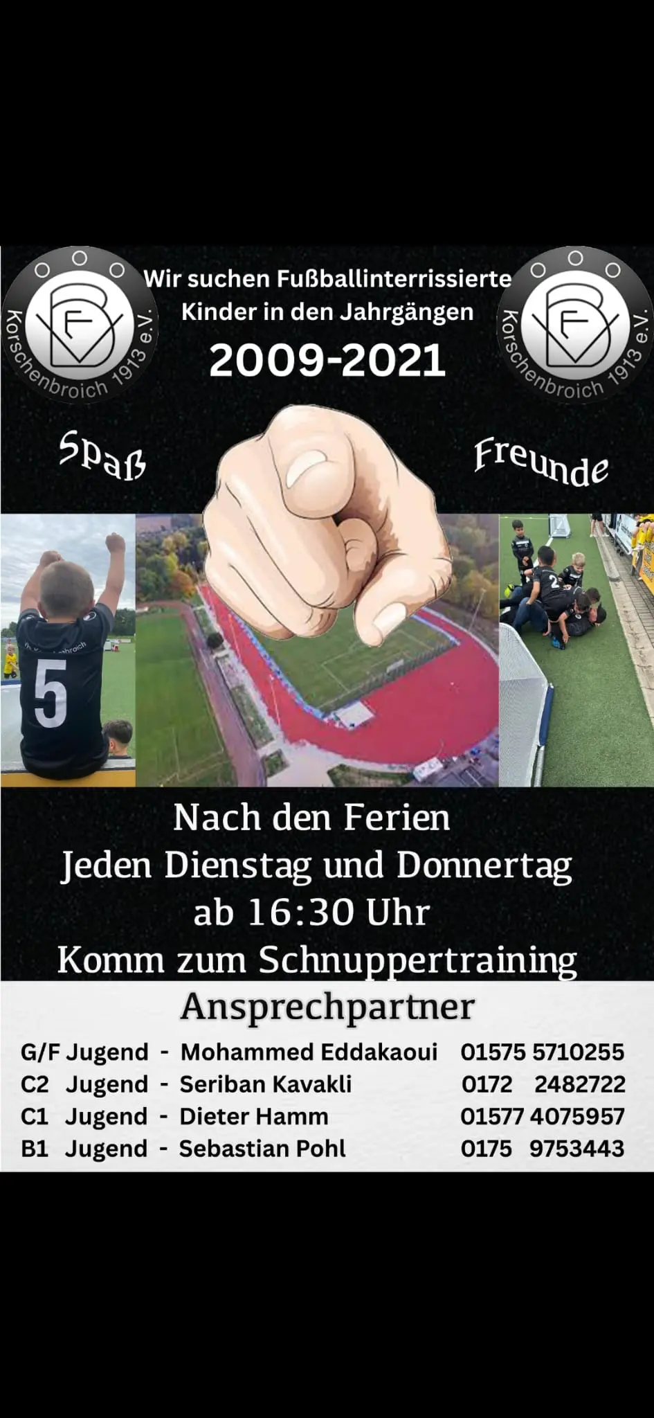 wir suchen neue Mitspieler